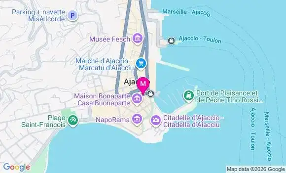 Localisation Mtre Samec Luciani Amandine