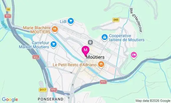 Localisation Mtre Grand Anna