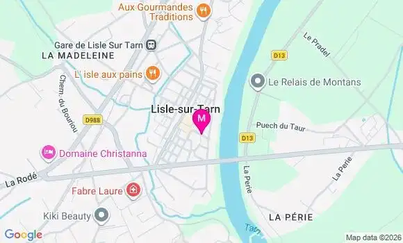 Localisation Mtre Baby Pascal