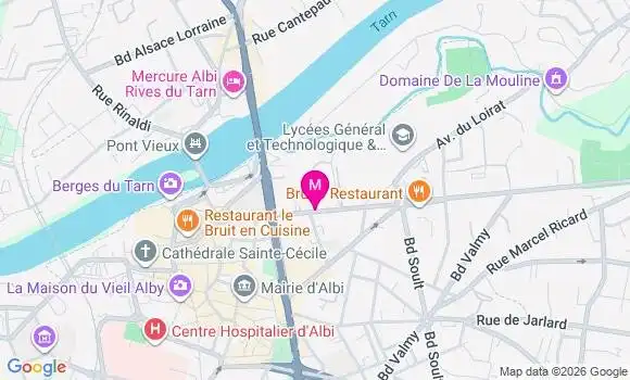Localisation Mtre Muratet Jeremy
