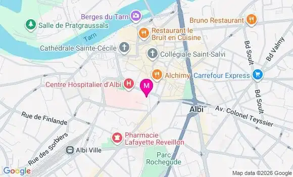 Localisation Mtre Natter Laurie