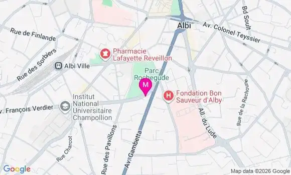 Localisation Mtre Palomar Pierre