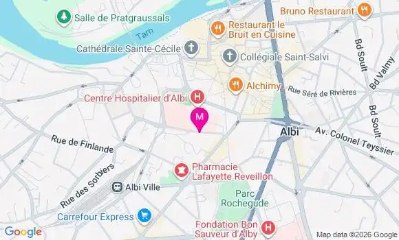Localisation Mtre Souici Pierre