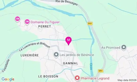 Localisation Mtre Martinez Cindy