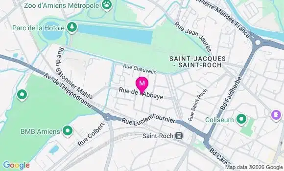 Localisation Mtre Beck Nicolas