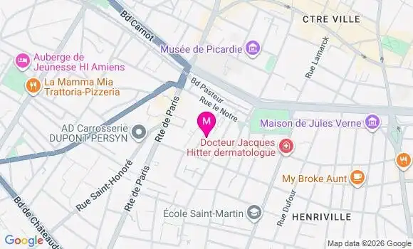 Localisation Mtre Chaila Louis