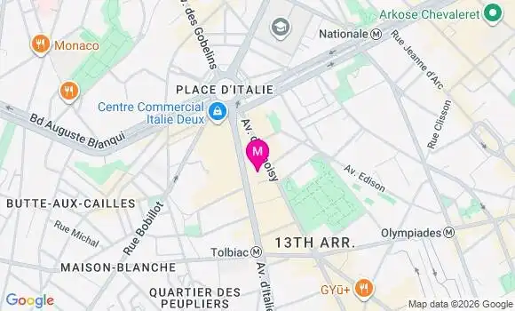 Localisation Mtre Derambure Jérôme
