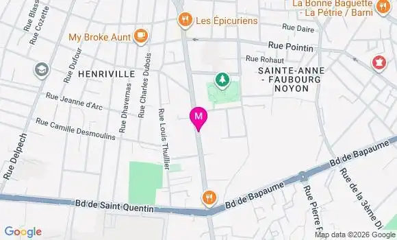Localisation Mtre Hombecq Delemotte Sophie