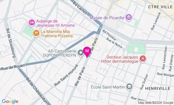 Localisation Mtre Mourot Edouard