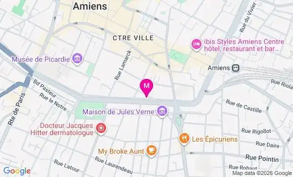 Localisation Mtre Vignolle Pierre David