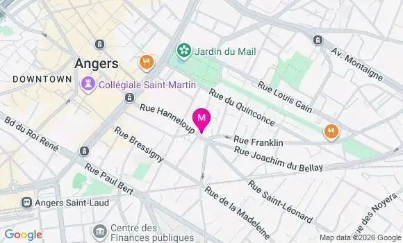Localisation Mtre Adot Benjamin