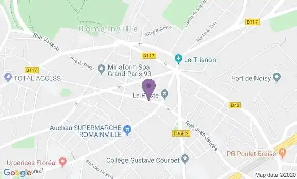 Localisation Mtre Oustalet Gérard