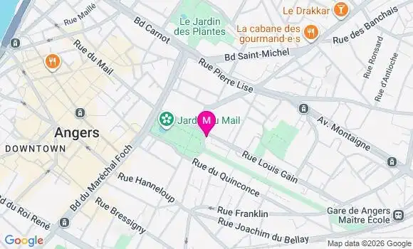 Localisation Mtre Besnier Claire