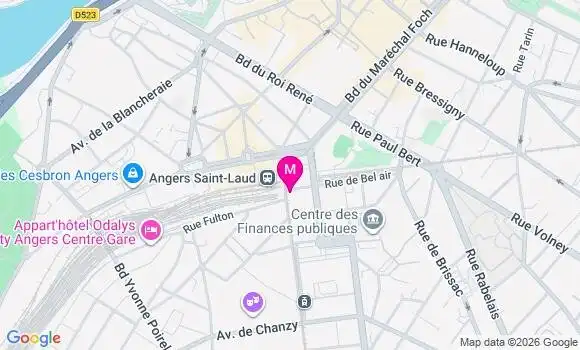 Localisation Mtre Blondeau Nicolas