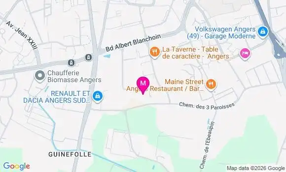 Localisation Mtre Boury Augustin