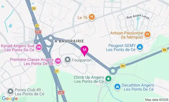 Localisation Mtre Brard Claire