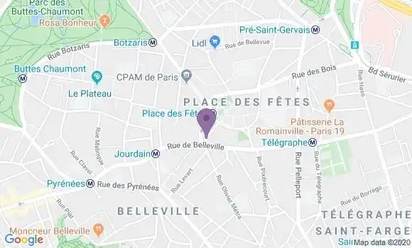 Localisation Mtre Panie Dujac Jean Jacques