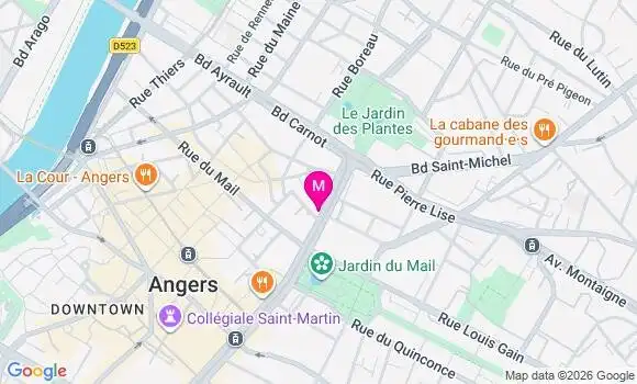 Localisation Mtre Demy Hugo