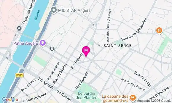Localisation Mtre Dirickx Nicolas
