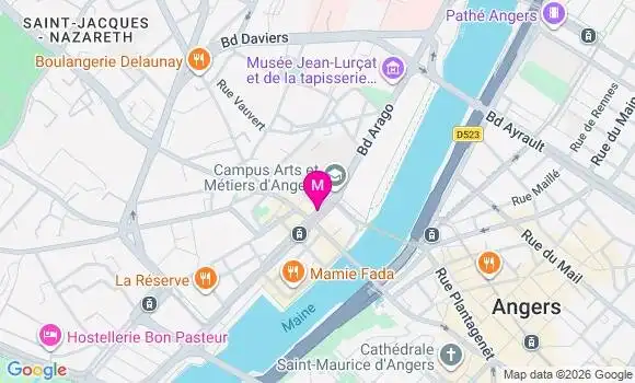 Localisation Mtre Dorison Emmanuel