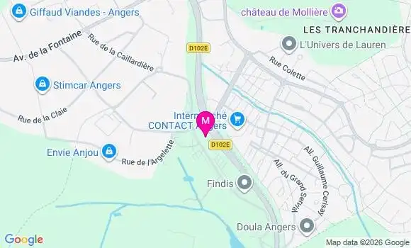 Localisation Mtre Hardy Angèle