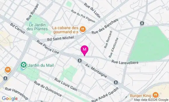 Localisation Mtre Jean Aubin