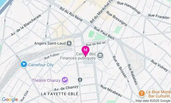 Localisation Mtre Leger Mathilde