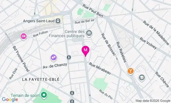 Localisation Mtre Martin Claire