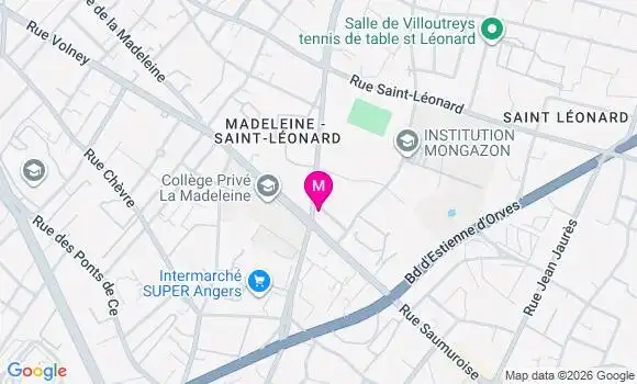 Localisation Mtre Murzeau Samuel