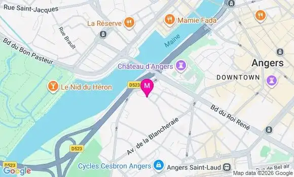 Localisation Mtre Olivard Fabienne