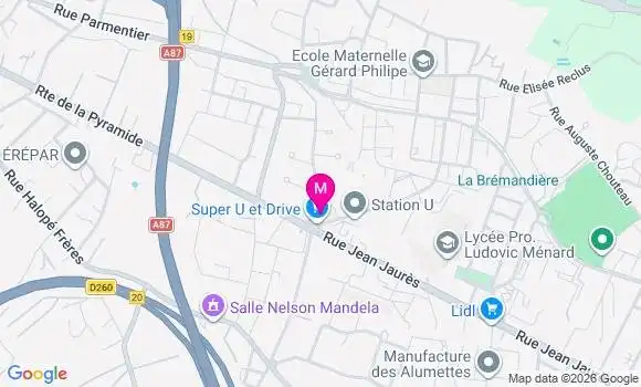 Localisation Mtre Picault Hugo
