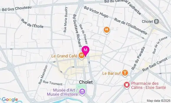 Localisation Mtre T