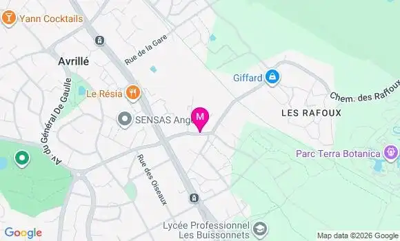 Localisation Mtre Vacher Valentin