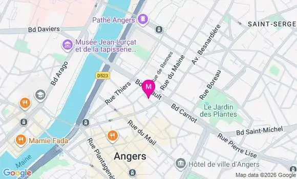 Localisation Mtre Yatombo Dametoti