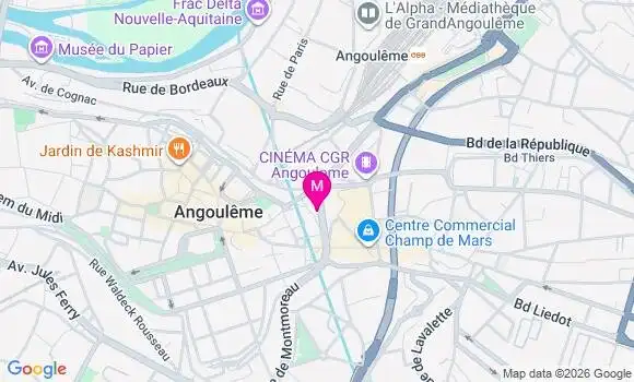 Localisation Mtre Burgeres Christine