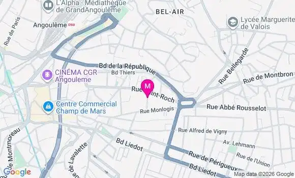 Localisation Mtre Labrousse Bacq Adeline