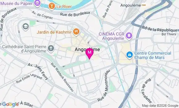 Localisation Mtre Laperonnie François Xavier