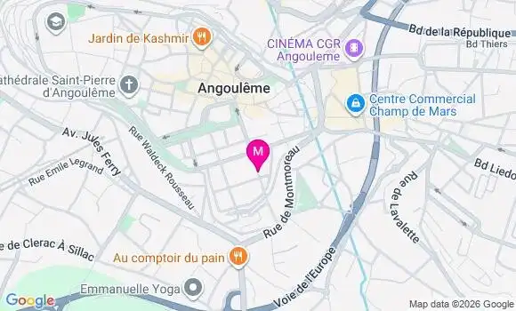 Localisation Mtre Lombardi Clarisse