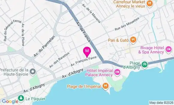 Localisation Mtre Binet Charlyne