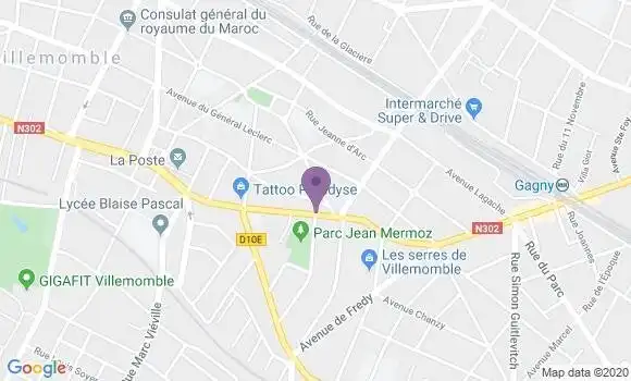 Localisation Mtre Remy Vanessa