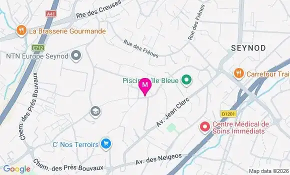 Localisation Mtre Julliard Clémence