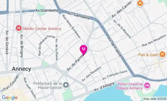 Localisation Mtre Lachaise Cedric