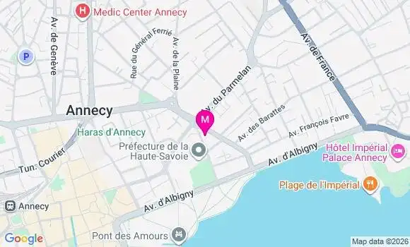 Localisation Mtre Papes Andréa