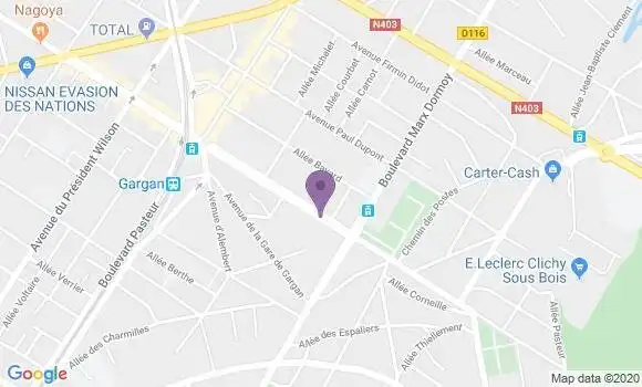 Localisation Mtre Robinat Nathalie