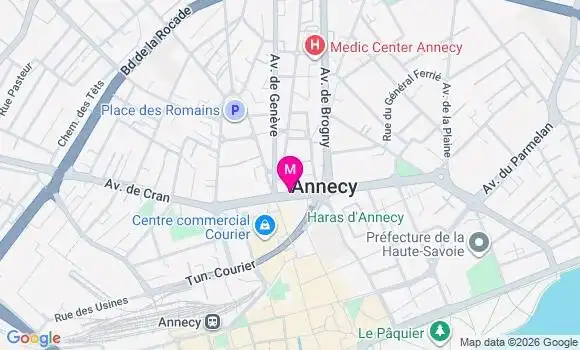 Localisation Mtre Pontier Vanessa