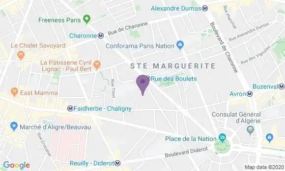 Localisation Mtre Enama Evariste