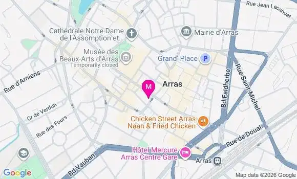 Localisation Mtre Delcourt Anne Sophie