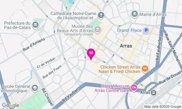 Localisation Mtre Lecocq Ambroise