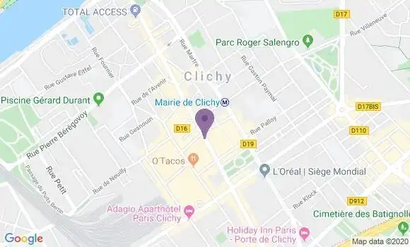 Localisation Mtre Roizot Aude