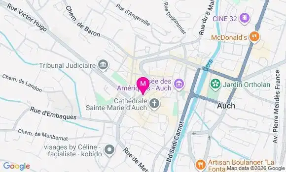 Localisation Mtre Bolac Clara